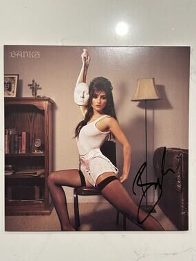 Banks - Off With Her Head - Brown Vinyl Signed Cover - AUTOGRAPHED